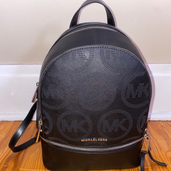 mk mini backpack black